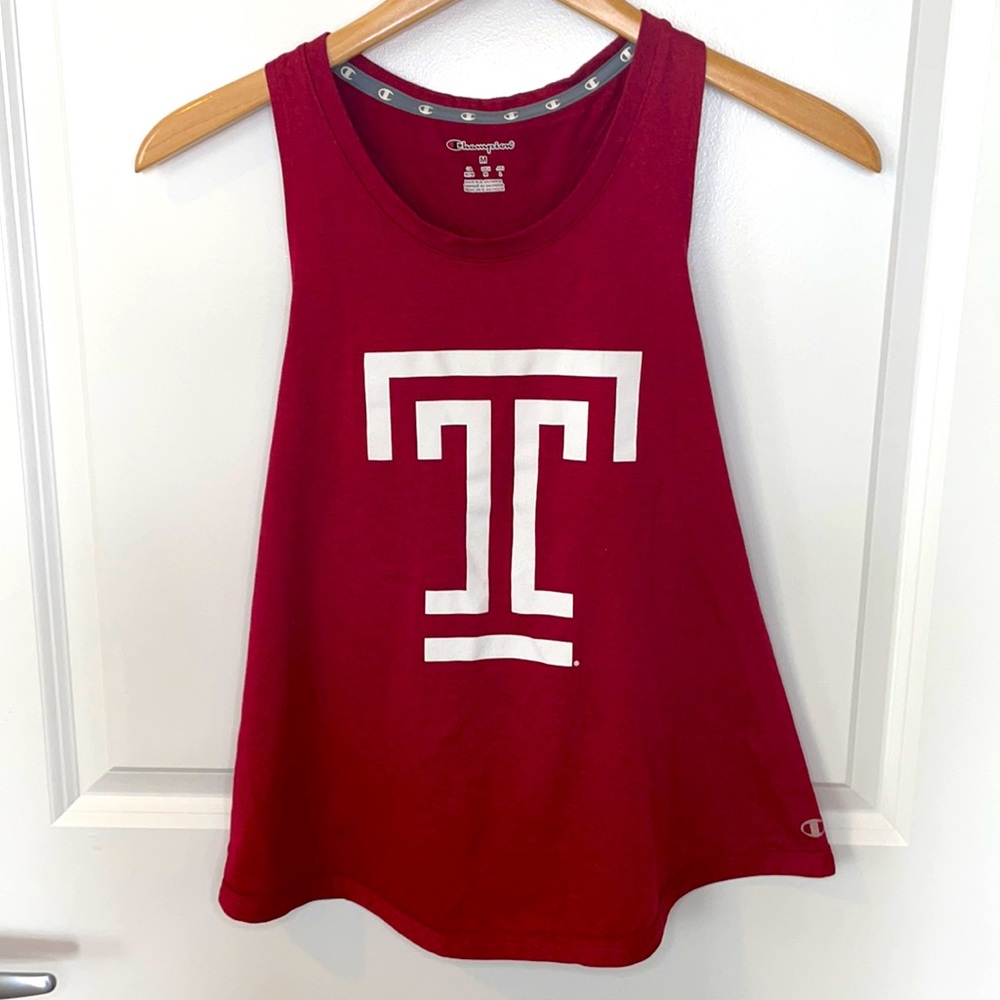 CHAMPION | Women’s Temple Owls Basketball Tank Top Size Medium